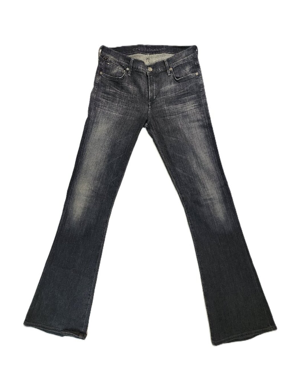 Citizens of Humanity CorH Bootcut Jeans Gray Fade Stretch Size 29